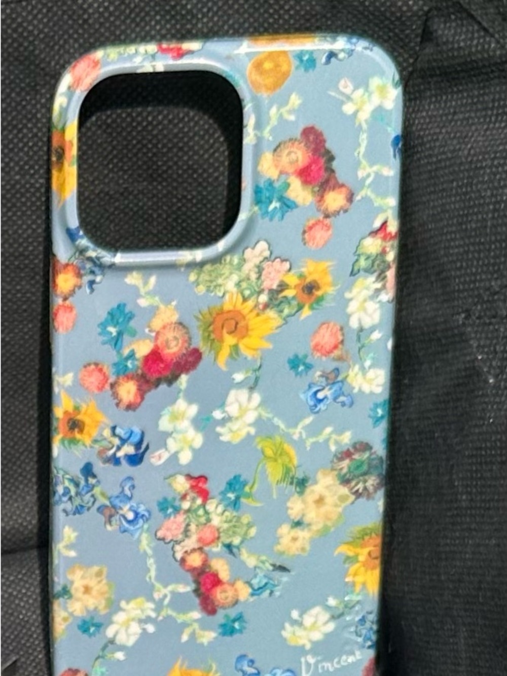 Blue Floral Protective Phone Casely